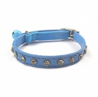 Azure Bling Cat Collars
